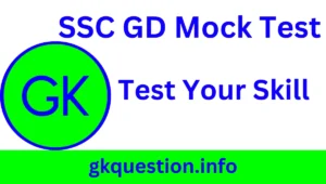 SSC GD Mock Test