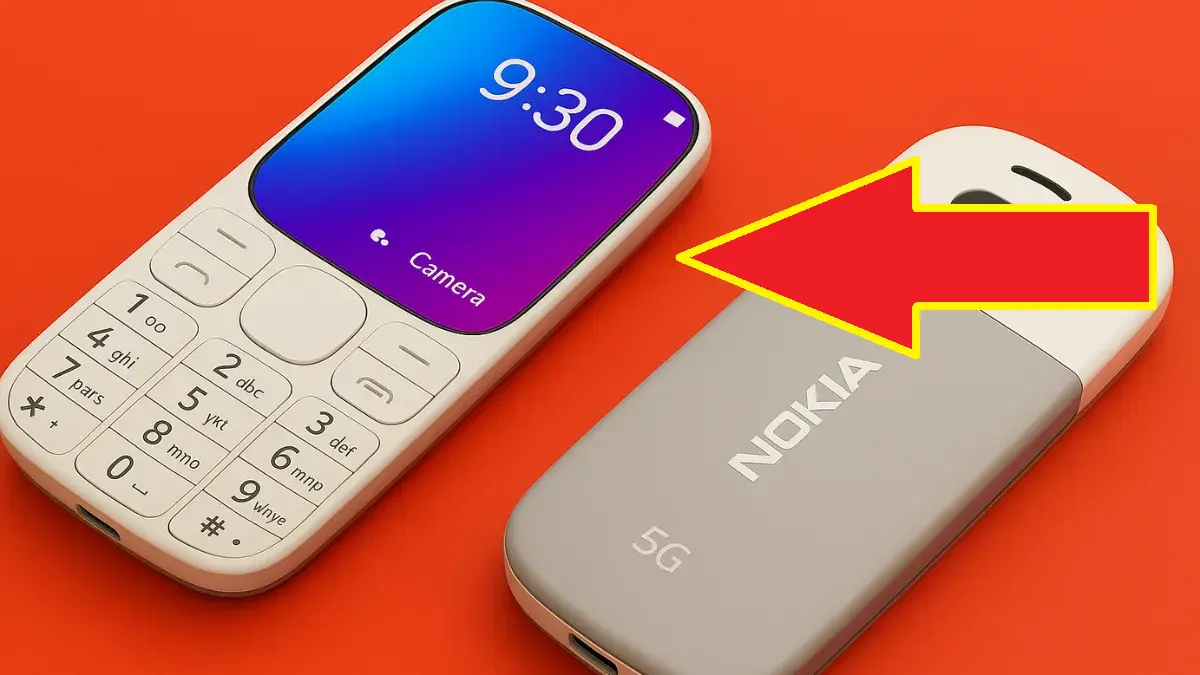 नोकिया की बड़ी एंट्री! सिर्फ ₹999 में मिलेगा 5G वाला कीपैड फोन, AMOLED डिस्प्ले और 64MP कैमरे के साथ